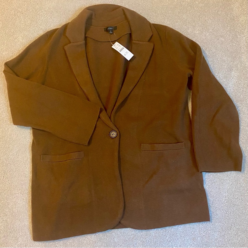 J. Crew Brown Women's Cardigan - Picture 3 of 8
